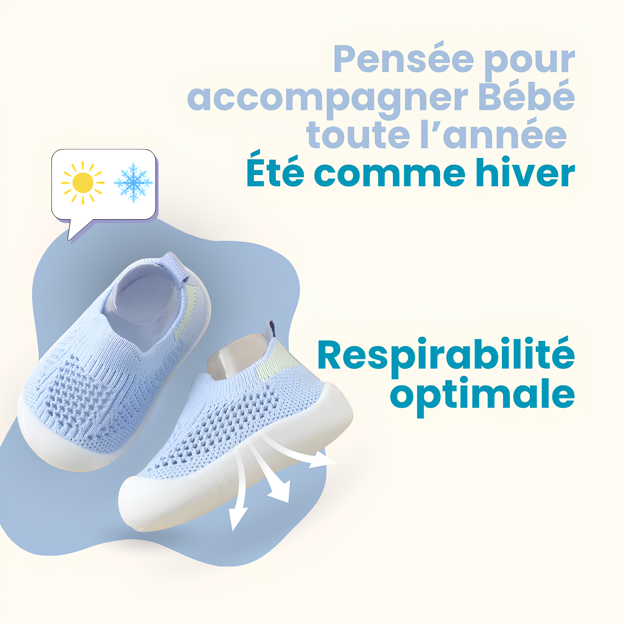 Mon Premier Pas – Chaussures souples bébé
