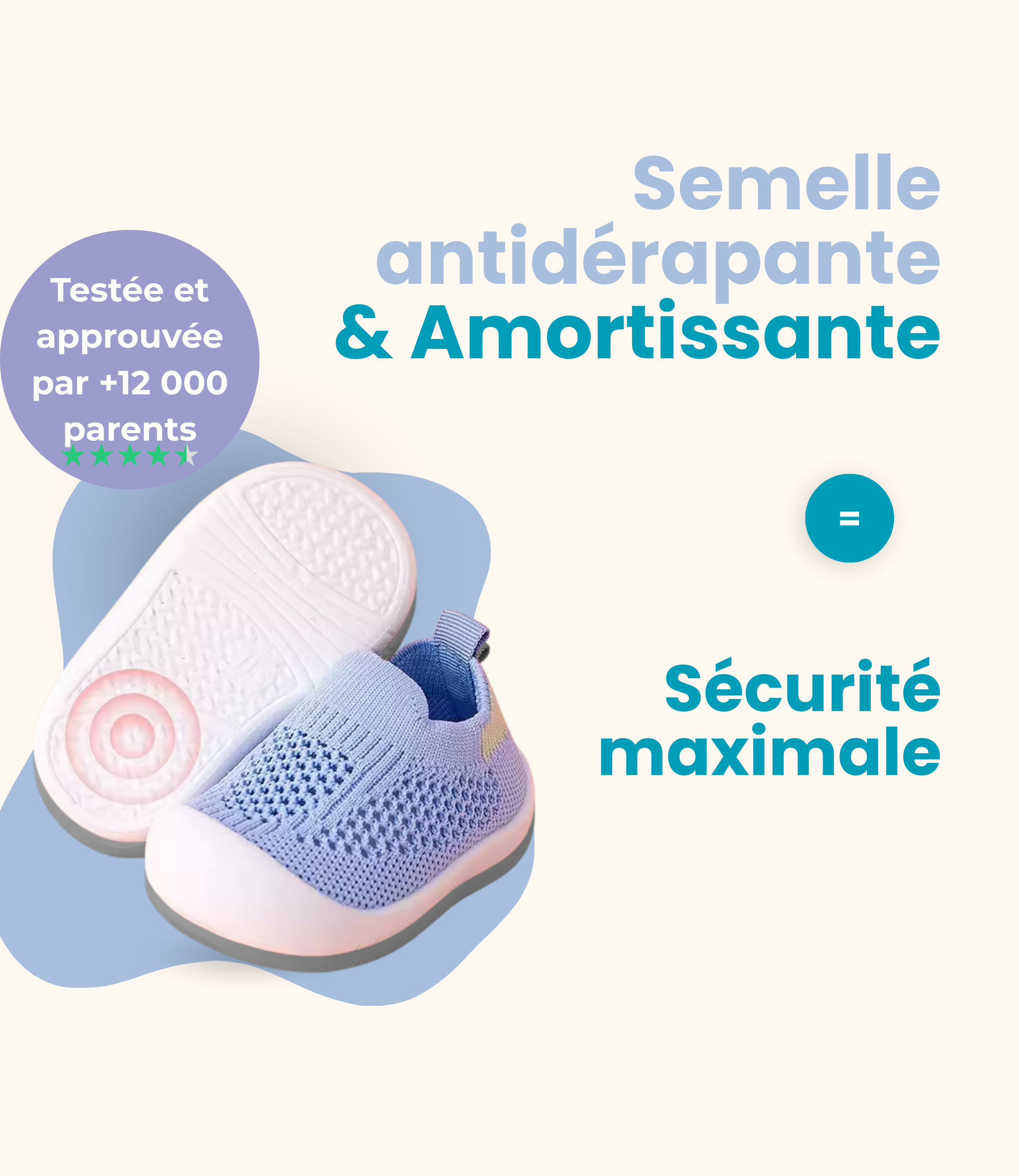 Mon Premier Pas – Chaussures souples bébé
