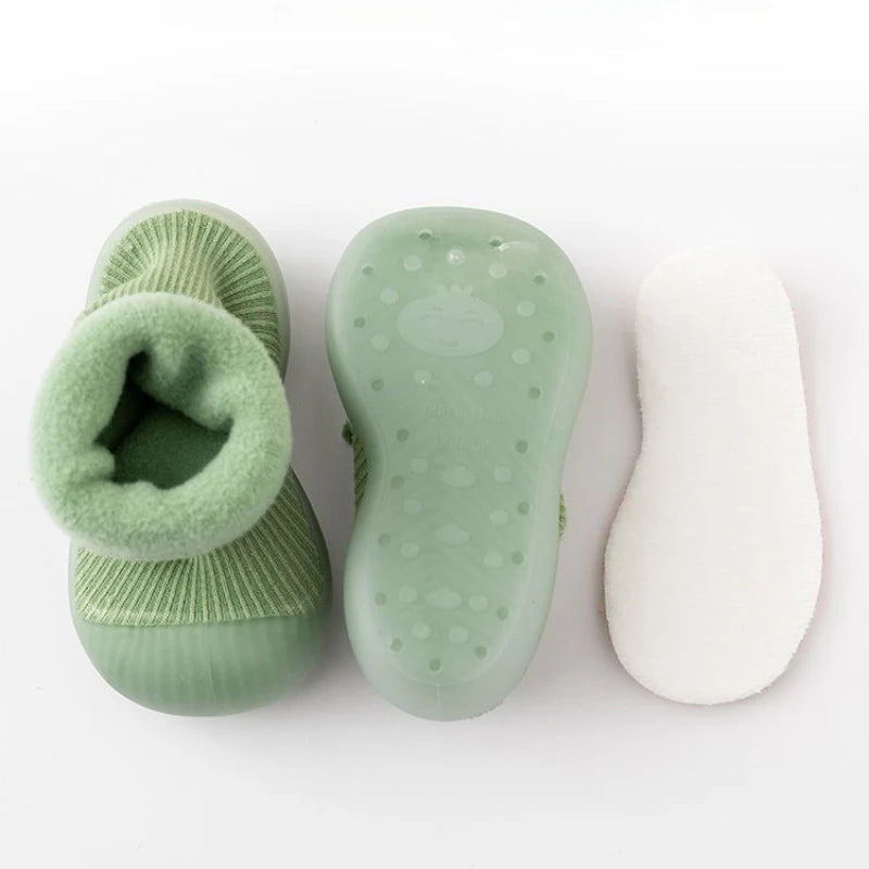 Chaussures-Chaussettes Bébé – Style & Confort – Modèle P’tit Bonbon