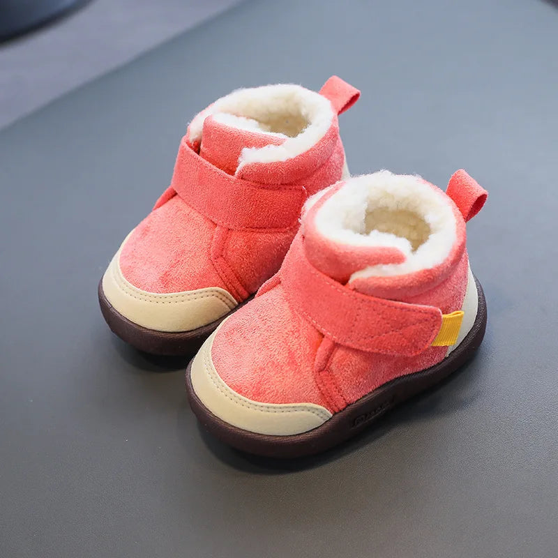 Bottines Bébé Antidérapantes - Douceur & Protection – Modèle Ancrage