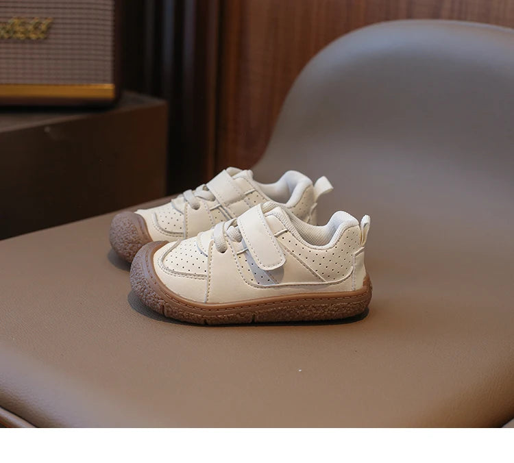 Baskets Premiers Pas – Souples, Confortables & Antidérapantes – Modèle Explorateur
