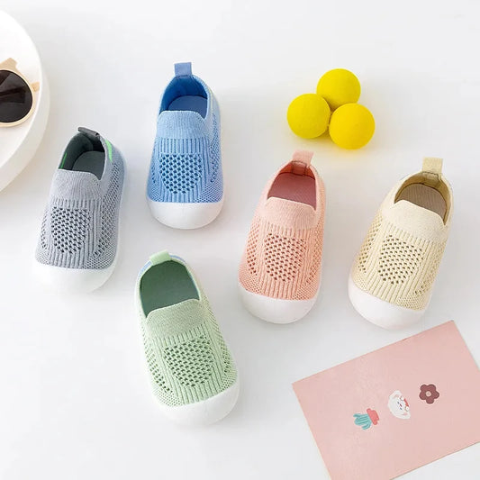 Baskets Bébé Respirantes – Légèreté & Confort