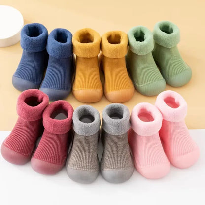 Chaussures-Chaussettes Bébé – Style & Confort – Modèle P’tit Bonbon