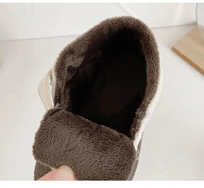 Bottines Bébé en Cuir – Chaudes, Légères & Antidérapantes– Modèle Chêne