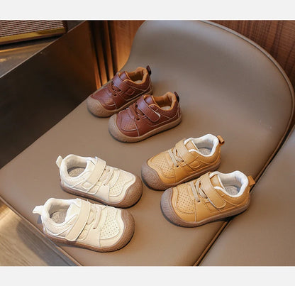 Baskets Premiers Pas – Souples, Confortables & Antidérapantes – Modèle Explorateur