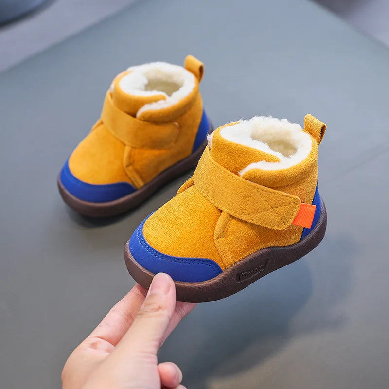 Bottines Bébé Antidérapantes - Douceur & Protection – Modèle Ancrage
