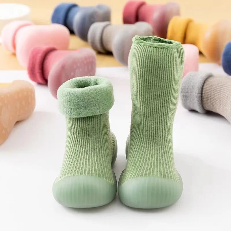 Chaussures-Chaussettes Bébé – Style & Confort – Modèle P’tit Bonbon