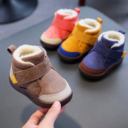 Bottines Bébé Antidérapantes - Douceur & Protection – Modèle Ancrage
